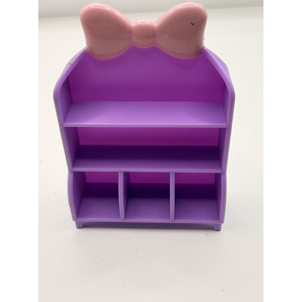 Disney Minnie Mouse Purple Bow Shelf Furniture Part For Playset Only Spin Master